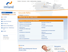 Tablet Screenshot of imland.de