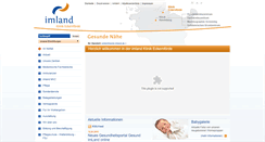Desktop Screenshot of eckernfoerde.imland.de